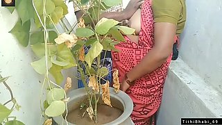 Desi Bhabi And Her Boyfriend Outdoor Sex In Shari
