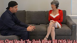 Mrs. Claus Handles Sleigh Repair Bill with Her Ass - Fucktacular E63 - Freebie