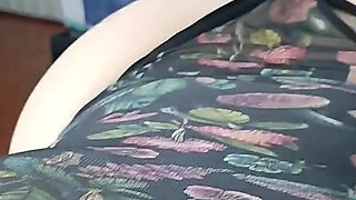 Horny Neighbor Stuffs My Ass with His Cock and Then with His Milk