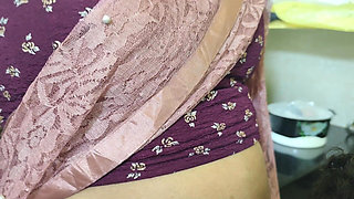 Saree Hip Press Navel Romance