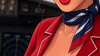 Desi Bhabhi Hostess Gave Everything to Pilot in Hostel - New Web Series MILF Hentai