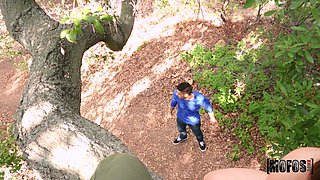 Raunchy Chick Catalina Ossa On A Tree