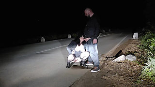 This Old Slut Loves to Get Done on the Road