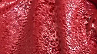 Intense Sniffing of My Red Leather Gloves, Lady Victoria Valente