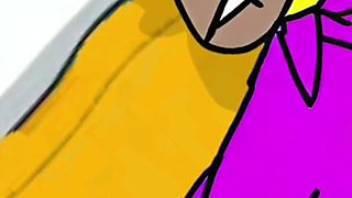 Married Housewife Gets Fucked on the Kitchen Table While Her Husband Stands Quietly Behind the Door and Watches