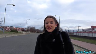 Sybil's Seductive Charm in Outdoor Passion