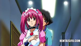 Uncensored Hentai Threesome with English Subs - Hot Bikini Anime Porn