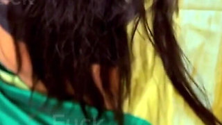 Arab MILF Sexy Stepmom Try to Tamil Traditional Saree & Blouse Wearing for Make Me Horny