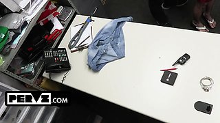 Innocent emma sucks officer giovanni's dick and lets him bang her vulva to avoid prison time