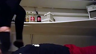 She crushes my face, tramples my body