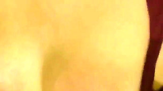 Crystal milks her breasts # 1