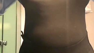 Workplace Temptation: Bathroom Tease And Orgasm!