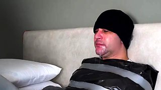 Mistress Enola Fetish Foot Gagging Wrapped Like Trash Deep