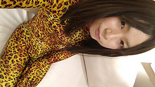Japanese cd masturbate wearing leopard morphsuit in public park toilets