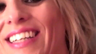 Hot Blonde MILF Vivianne Likes to Masturbate When She's Home Alone!