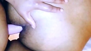 Pegging delivery guy juicy asshole