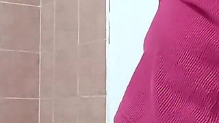 Mommy BBW in the Kitchen Shows Tits and Thong