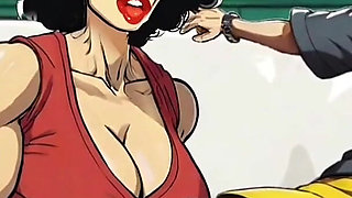 Slutty American MILF 3: All the Married Sluts Do It While the Husbands Are at Work Cartoon Animation