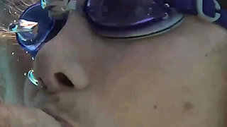 Marina Gold Learning How to Breathe Suck Fuck Eat Cum Underwater