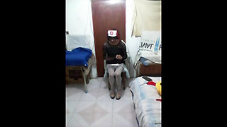 Joselynne Crossdresser In Nurse Cosplay In Heels And Stockings Cam