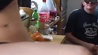 Bitch fucked in the backyard