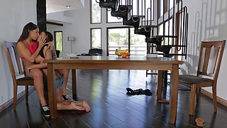 August Ames and Abella Danger's Lesbian Passion Sparks Wild Heat