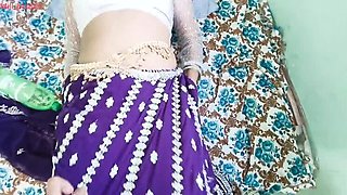 Desi Village Mili Bhabi Hot Sex with Hindi Audio - Teen Girl Tight Pussy Fucking