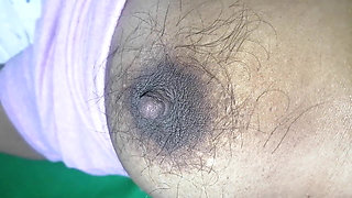 Indian Village Bhabhi Showing Hairy Boobs Touching and Get Fucked