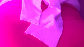 He kept Cumming! Panties to the Side Fucking! Cum on Ass & Skirt