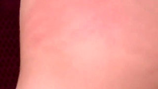 Hot Nikki Daniels eats cum off skirt after getting fucked