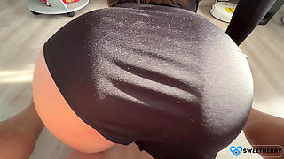 Even Under a Long Dress You Can't Hide Such a Big Ass for Fucking!