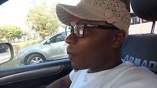 Latina MILF Blows BBC In Public