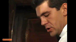 The Maid Helps the Horny Butler Out