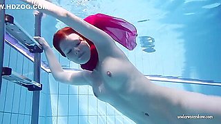 Petite Babes With Big Tits Underwater