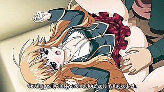 Amatory lady at cheating movie