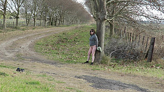 Patricia Visits the Farm for the First Time and Strips Naked