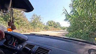 Outdoor hardcore adventure for gorgeous busty British MILF