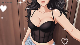 Girlfriend hooks up with younger boy on real home-made