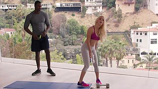 Jax Slayher stuffed both holes of Aspen Romanoff