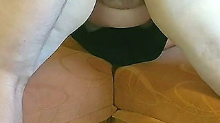 Mature Housewife Accepts Rent Payment.