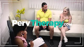 Virgin teen Mandy Muse needs an ass fucking lesson from her enormous bro