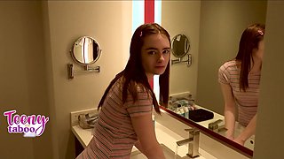 POV Stepfather Demands Pussy of His 18yo Slut