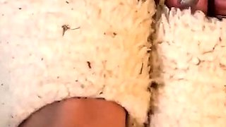 Foot fetish Close up feet and toes tease