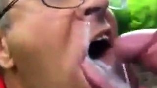 Outdoor Fun: Blowjob and Cum with a Sexy Man