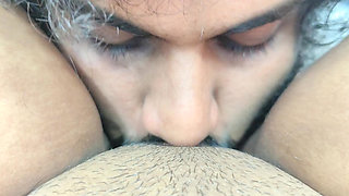 She loves eating her pussy and grants her with a juicy orgasm