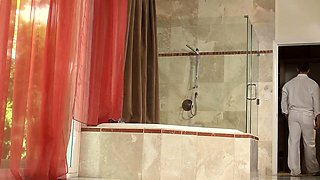 Shae Summers fucking a big cock close up