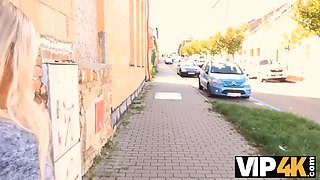 Vip4k. guy seduces big-tittied girl into fooling around by boyfriend