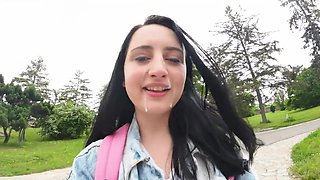 Eva Brooks Is Cum Slut Who Expose Her Self In Public