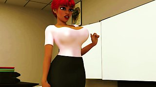 Redhead BBC Teacher Fucks Hot Schoolgirl