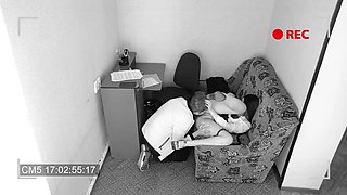 Boss Bangs Married Secretary on Cam - Office Cheating with Russian Teen